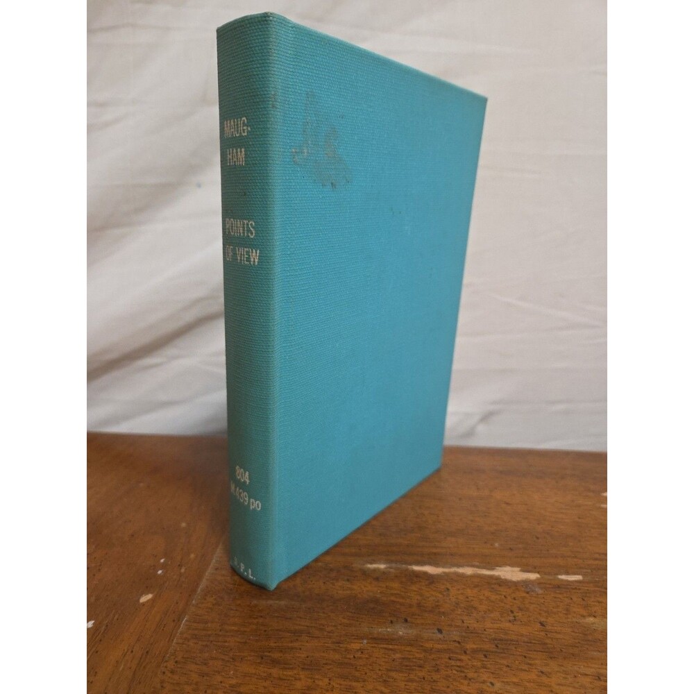 W. Somerset Maugham Points Of View Ex Libris Ex Library Edition Vintage 1950s